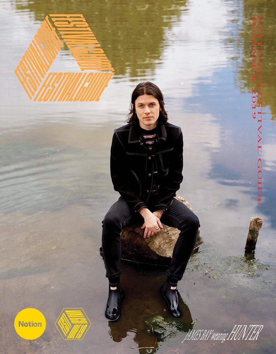 James Bay for Notion Festival Guide 2019 Notion
