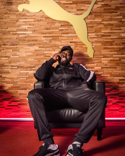 Ghetts Partners With Puma to Launch ‘Suede Music’