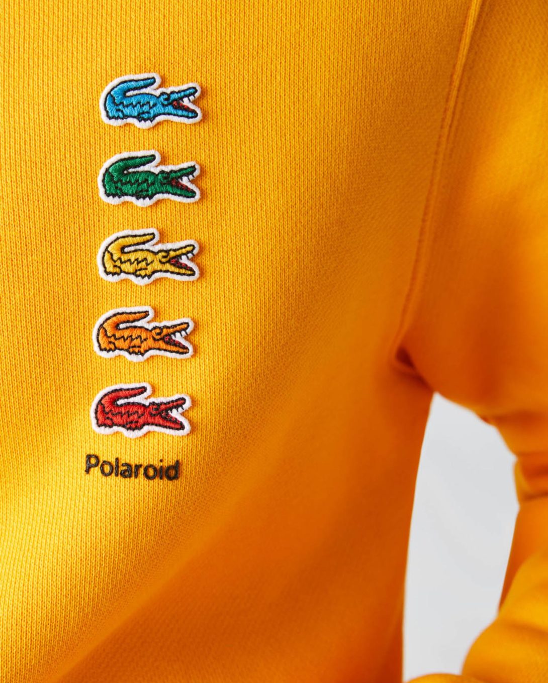 Lacoste X Polaroid Let The Colour In Notion