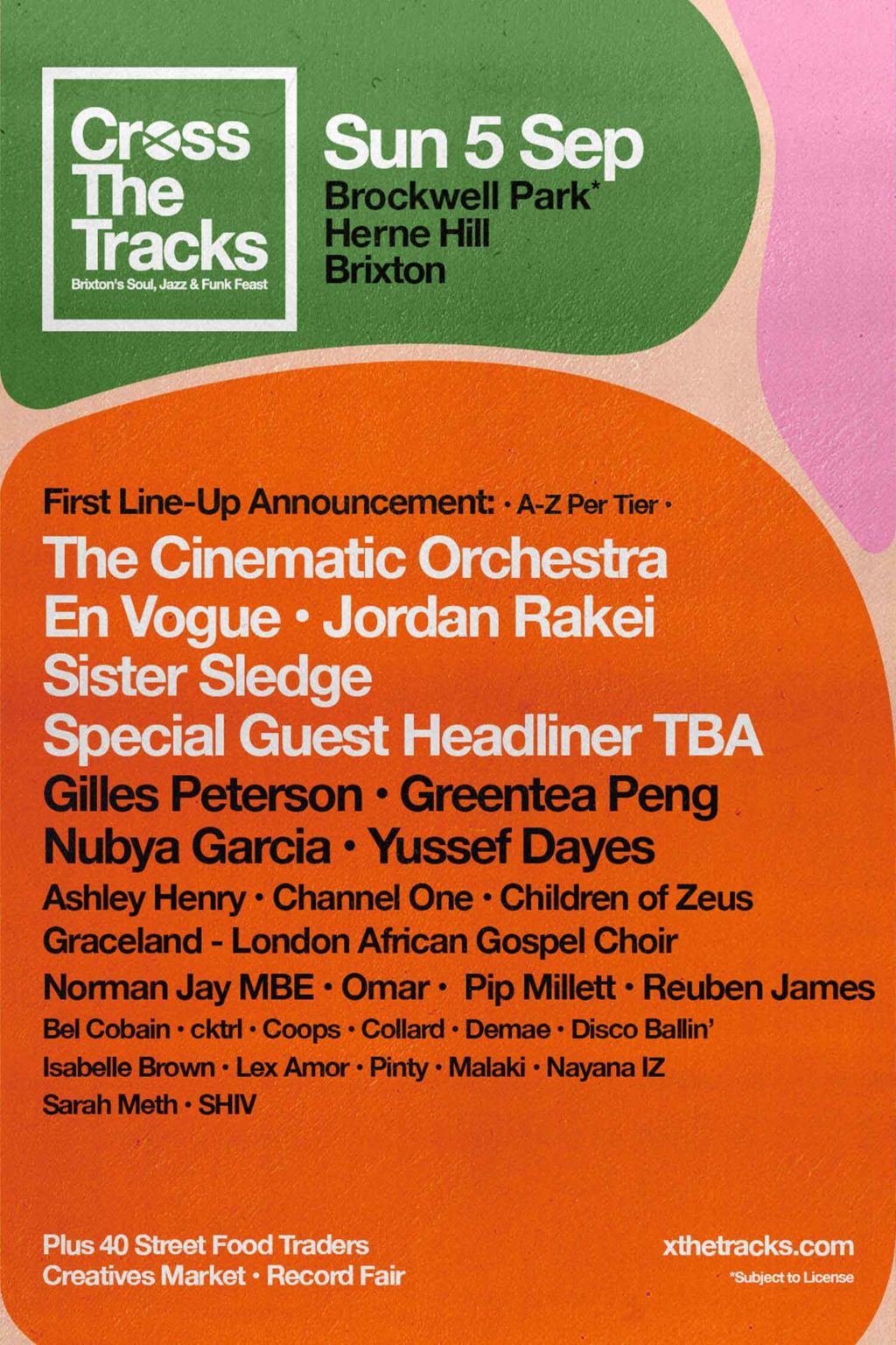 Cross The Tracks Festival 2021 More Artists Announced Notion