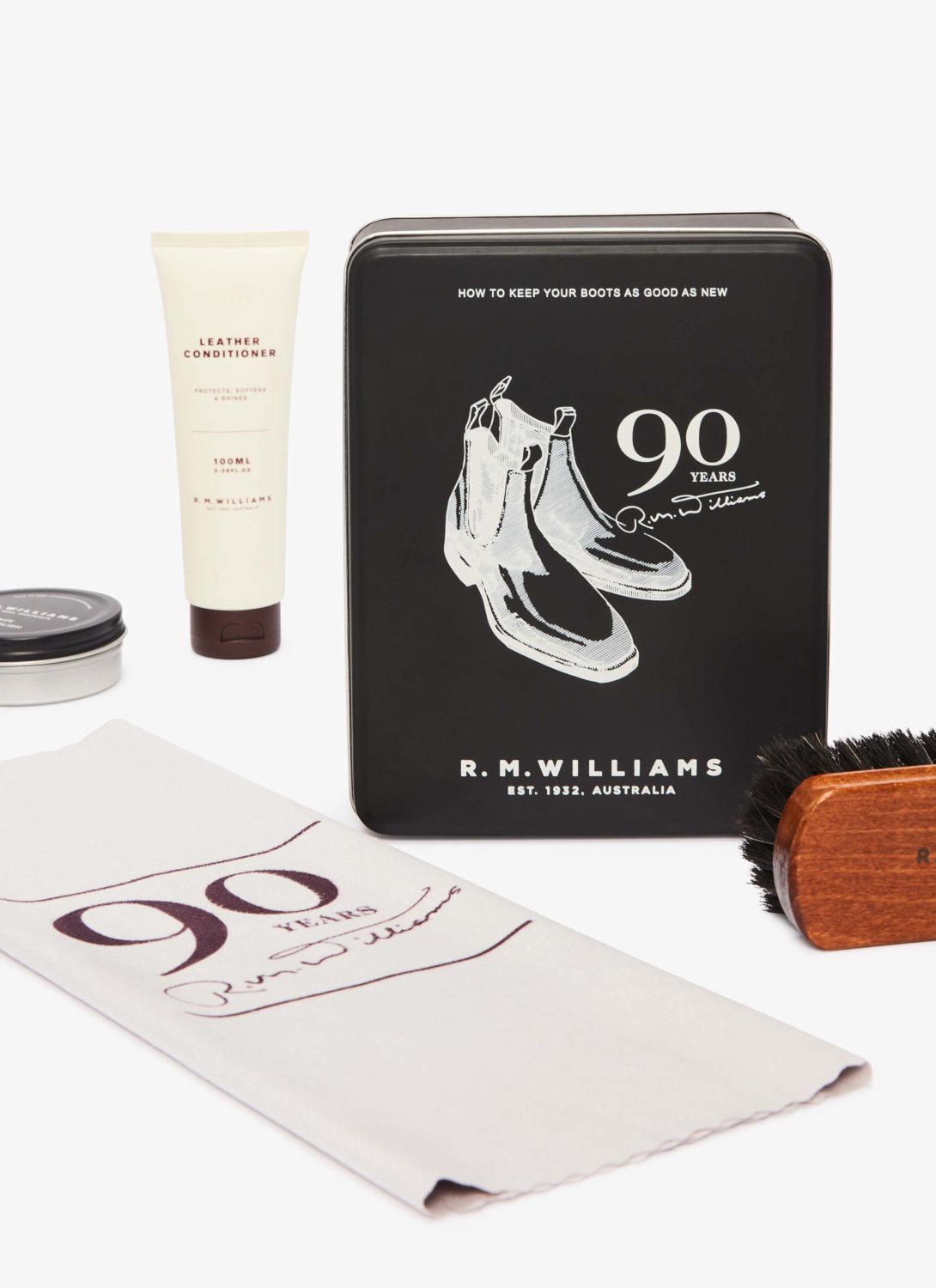 R.M.Williams Celebrates 90th Birthday Notion
