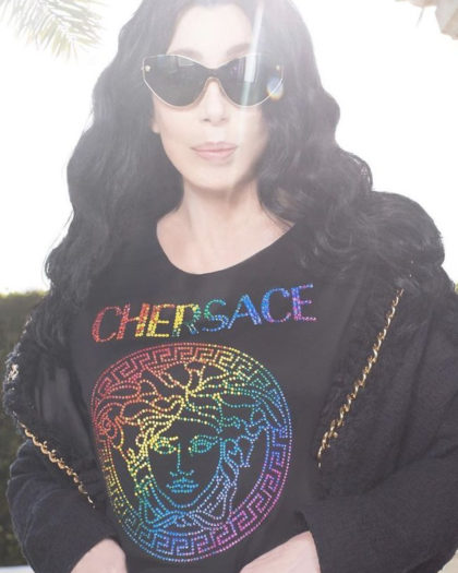 Cher and Versace Team-Up For Pride Month